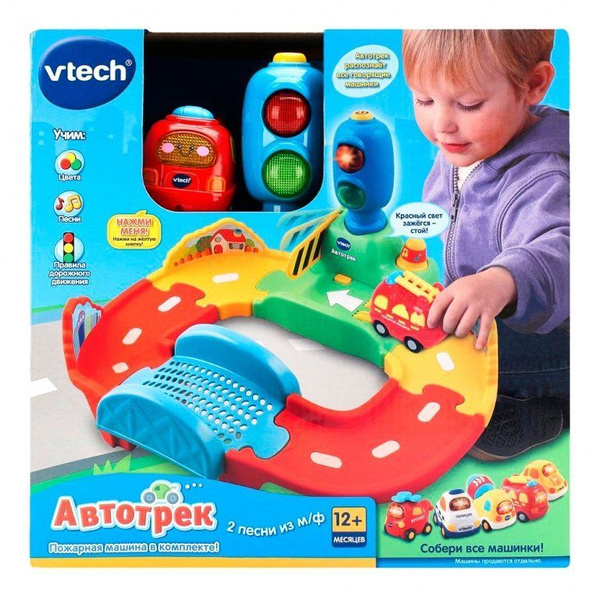 VTECH Автотрек Бип-Бип Toot-Toot Drivers (свет, звук) - купить с ...