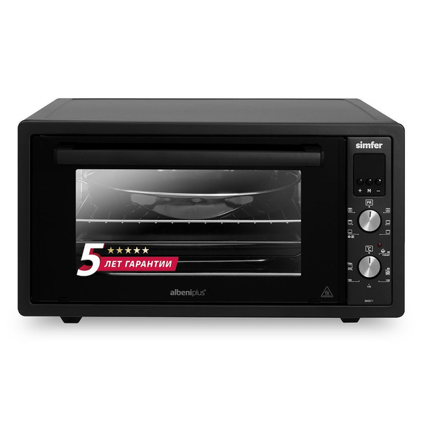 Мини-печь Simfer M4571, черный, 45 л купить по низкой цене с доставкой ...