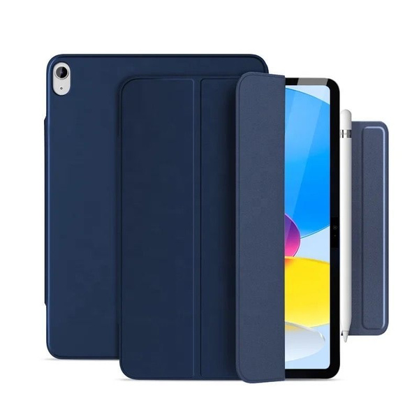 Магнитный Чехол FOLIO Темно-Синий, для Apple iPad Air (4-поколения, 5 ...