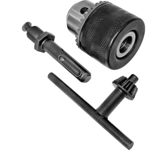 Патрон для дрели ключевой VERTEXTOOLS 1,5-13 мм + переходник на SDS+ ...