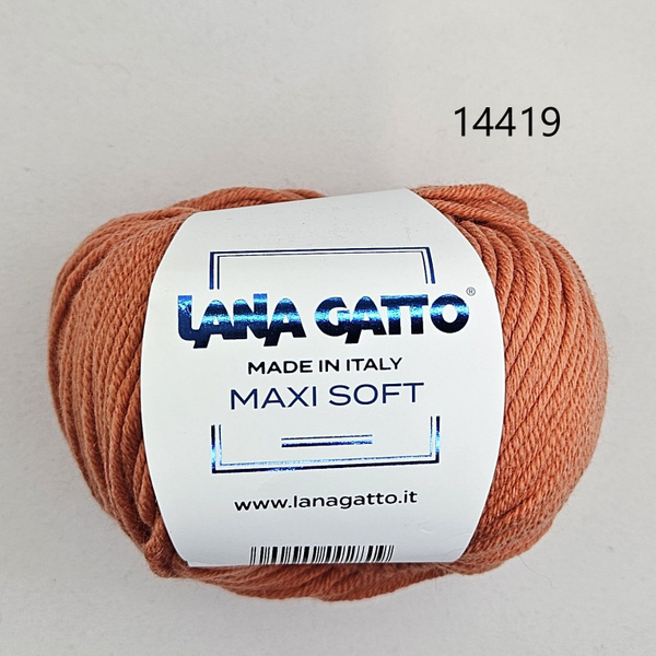 Пряжа Lana Gatto Maxi Soft (Лана Гатто - Макси Софт), цвет - 14419 ...