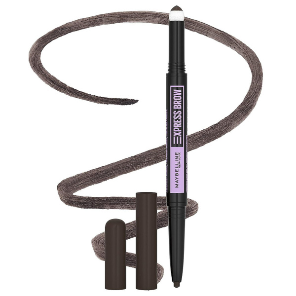 Maybelline New York Карандаш для бровей Brow Satin, оттенок 04, Темный ...