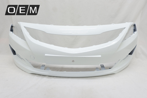 Бампер передний для Hyundai Solaris 1 865114L500, Хендай Солярис, год с ...