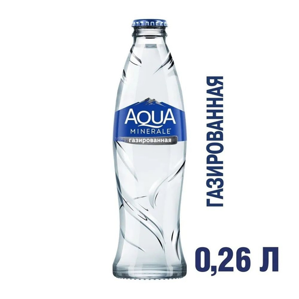 Характеристики Aqua Minerale Вода Питьевая Газированная 260мл. 12шт ...