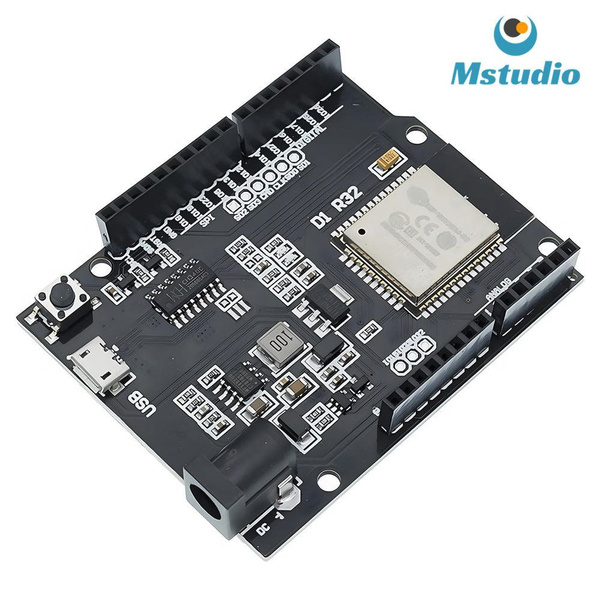 Микроконтроллер Wi-Fi Bluetooth модуля ESP32 WEMOS D1 R32 - купить с ...