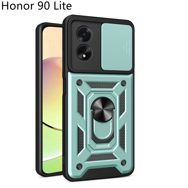 Чехол бронированный для Honor 90 Lite (Хонор 90 Lite 5G) противоударный ...
