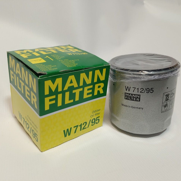 Фильтр масляный MANN FILTER w712/95 - купить по выгодным ценам в ...