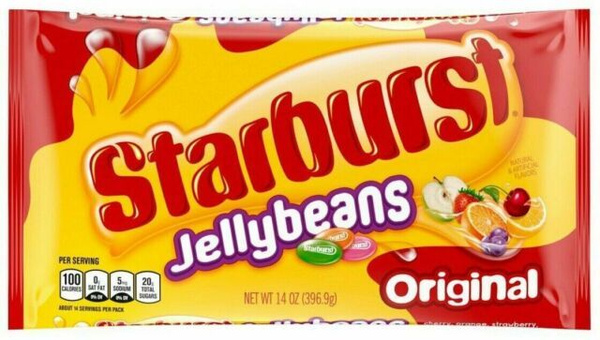 Starburst Конфеты желейные Jelly Beans Оригинал 396,9гр - купить с ...
