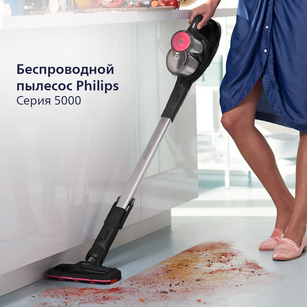 Вертикальный пылесос Philips SpeedPro FC6722/01 - купить с доставкой по ...