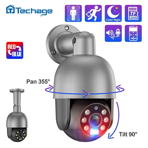 Камера видеонаблюдения Techage TA-XM-PT825G-80P 3840x2160 4K - купить ...