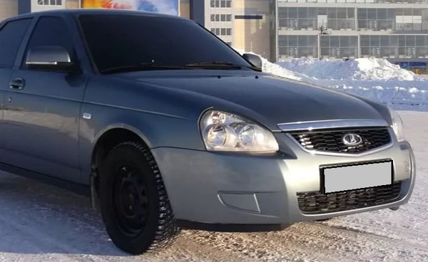Бампер передний ЛАДА Приора 2 КВАРЦ-630-Серый - купить с доставкой по ...
