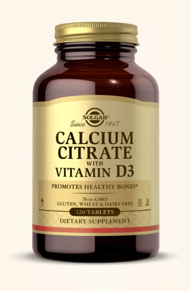 Солгар Кальций Цитрат с Витамином D3 // Solgar Calcium Citrate with ...
