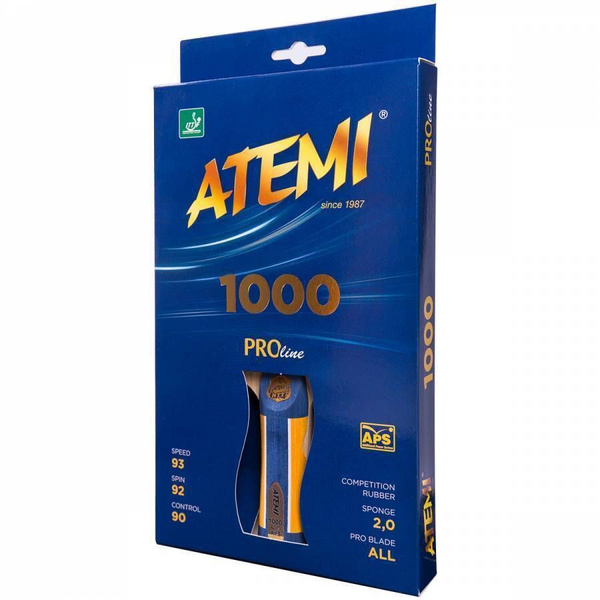Ракетка для настольного тенниса Atemi PRO 1000 CV - купить с доставкой ...