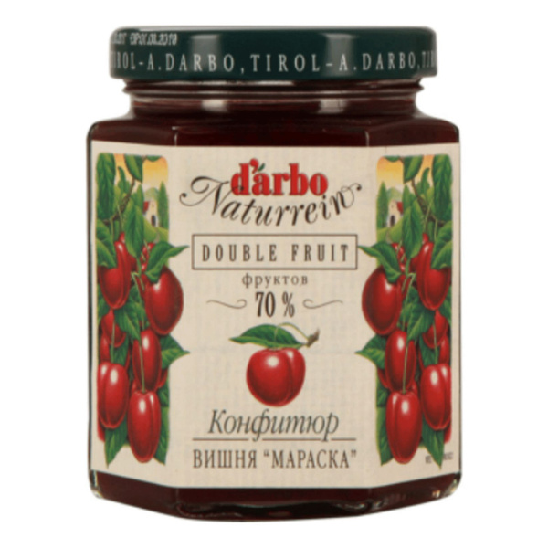 Конфитюр Darbo Вишня Мараска 200г - купить с доставкой по выгодным ...