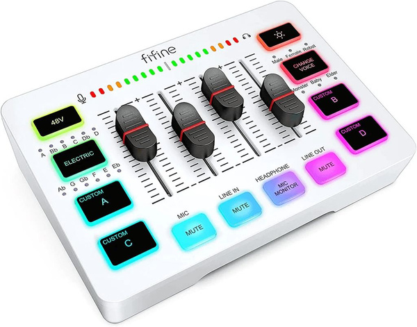Микшер Fifine mixer SC3 (White) - купить с доставкой по выгодным ценам ...