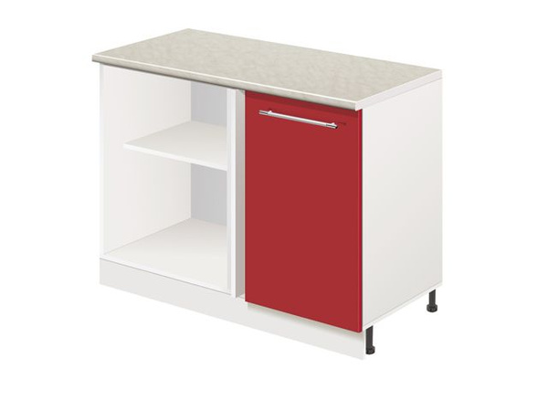 Тумба кухонная напольная со столешницей угловая MODERN ALTO 1000*586 ...