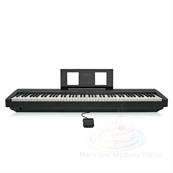 Цифровое пианино Yamaha P-45B цифровое пианино, одна педаль, адаптер ...
