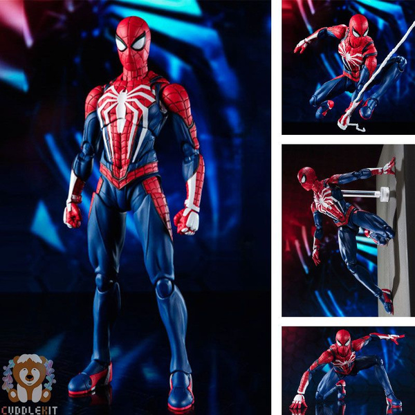 Уникальная фигурка Человека-паука в стиле PS4: мультяшный герой Марвел ...