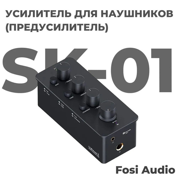 Усилитель для наушников (предусилитель) Fosi Audio SK01 16-300 Ом ...