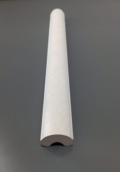 Бордюр для плитки KERAMA MARAZZI SPB002R 25 см x 2.5 см, светло-бежевый ...