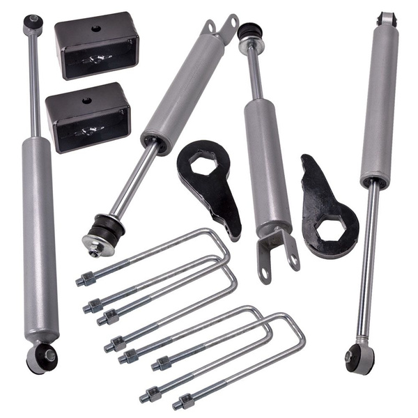 MaXpeedingrods 12-Piece Front Suspension Kit For 1999-2006 Chevy Silverado/GMC Sierra 1500 RWD