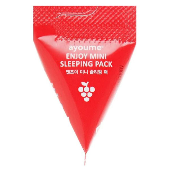 AYOUME Маска для лица ночная антивозрастная - ENJOY MINI SLEEPING PACK ...