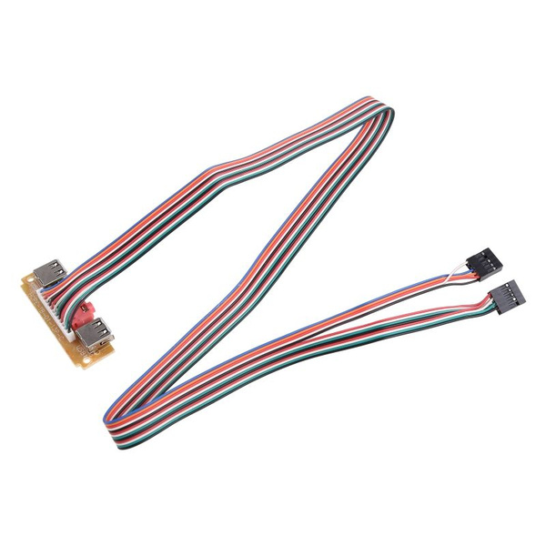 2-портовый компьютер USB 2.0 для корпуса, аудиоразъемы на передней ...
