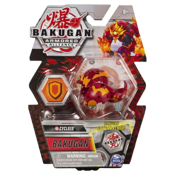 Игровой набор Трансформер Бакуган Циклойд, красный / Bakugan Armored ...