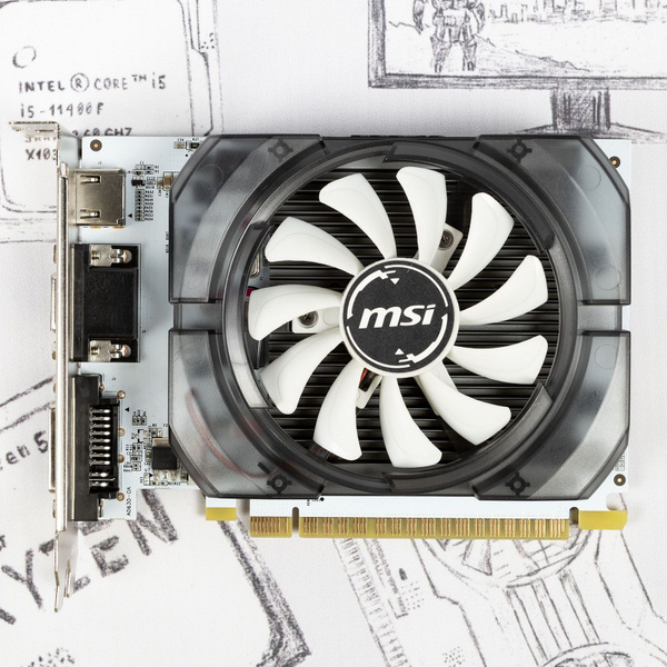 Видеокарта MSI GeForce GT 730, 2 ГБ GDDR3 - купить по низким ценам в ...