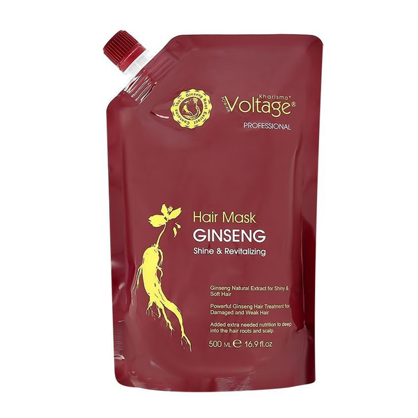 Маска для волос KHARISMA VOLTAGE GINSENG Блеск и восстановление 500 мл ...