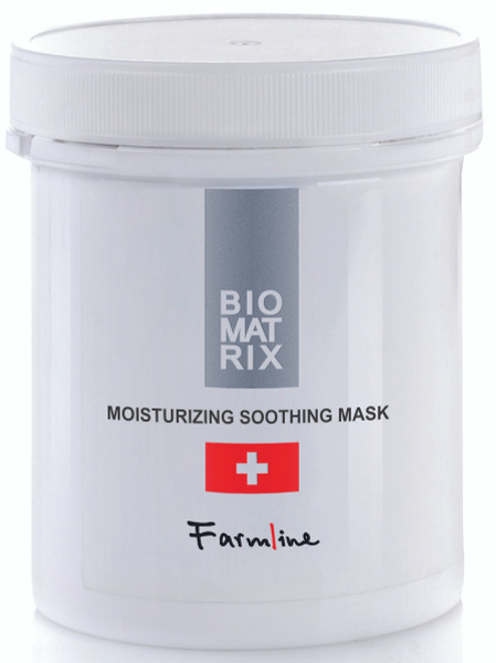 Маска Увлажняющая и Успокаивающая для лица Biomatrix Farmline 250мл ...