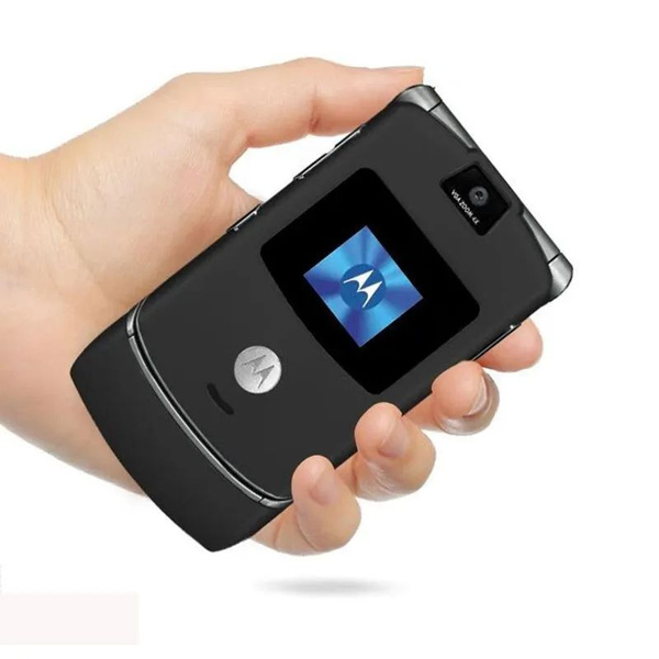 Мобильный телефон Motorola v3, двойной дисплей, камера HD, подходит для ...