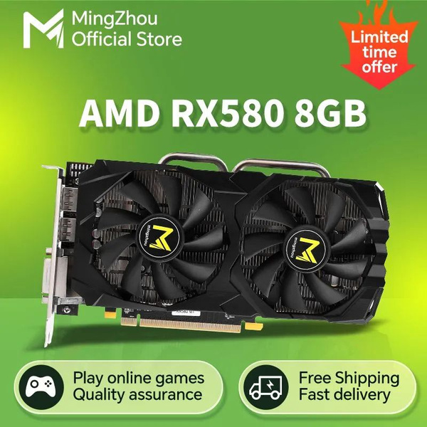 Видеокарта RX 580 AMD RX580 8 ГБ - купить с доставкой по выгодным ценам ...