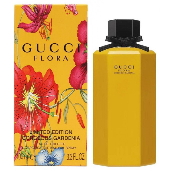 Парфюмерная вода Gucci Flora Gorgeous Gardenia Гуччи Флора для женщин ...