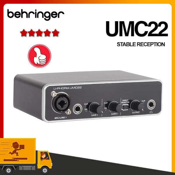 Звуковая карта Behringer Behringer UMC22-6 купить по выгодной цене в ...