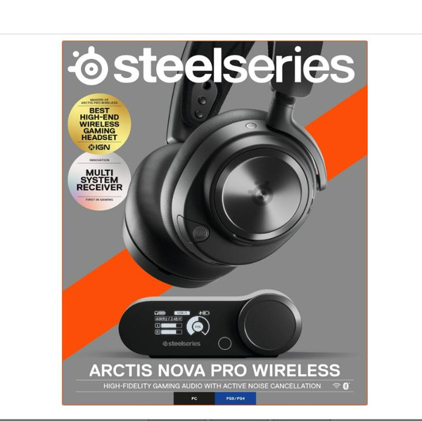 Наушники Вкладыши Наушники геймерские / игровые SteelSeries Arctis Nova ...