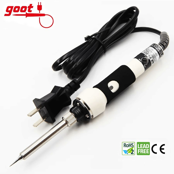 GOOT Паяльник, 70 Вт, с керамическим нагревателем и регулятором ...