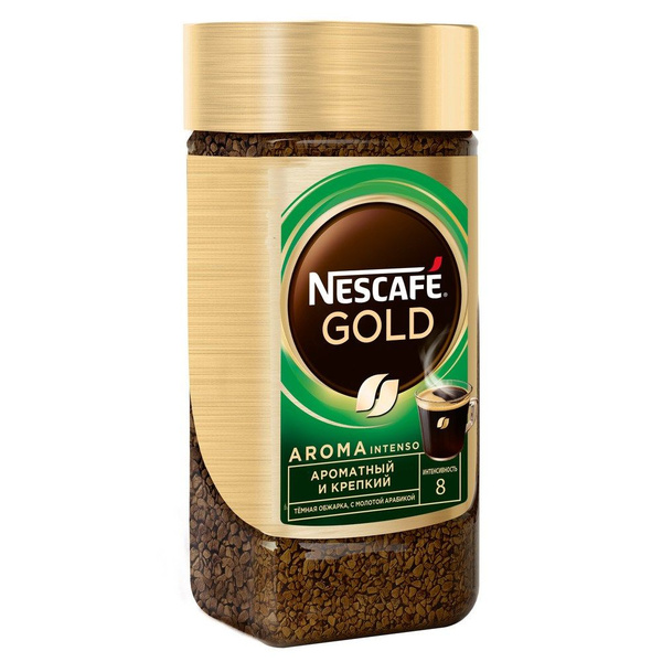 Кофе Nescafe Gold Aroma Intenso растворимый, 85г купить на OZON по ...