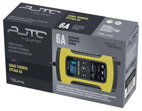 Зарядное устройство для аккумулятора QUMO Thunder Optima 6A - купить с ...