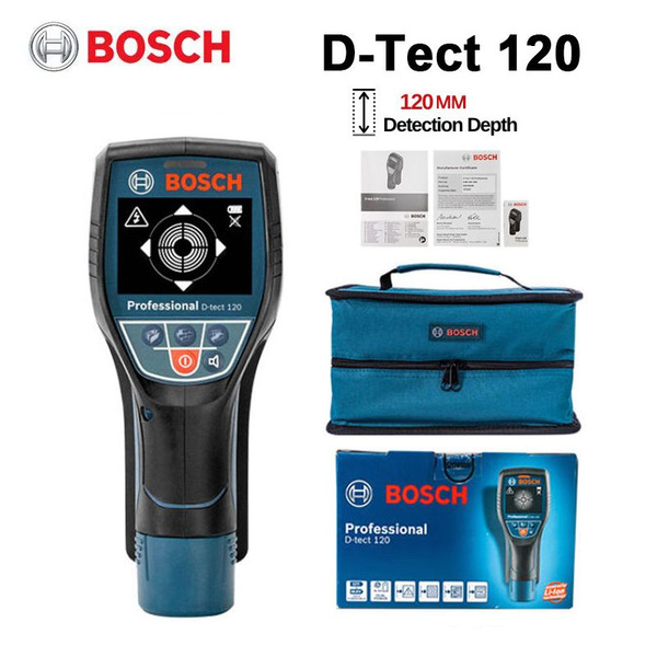 Bosch D-tect 120 Детектор скрытой проводки, бруса, дерева, металла в ...