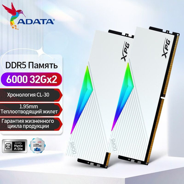 Модуль оперативной памяти ADATA wg-AX5U6800C3416G-DWROG-nc32 ГБ (wg ...