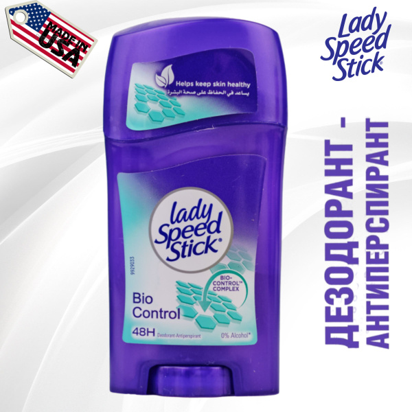 Дезодорант-стик Lady Speed Stick "Bio Control" .Био защита. женский ...