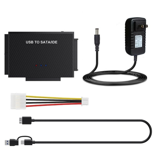 Адаптер жесткого диска USB3.0 Кабель USB-SATA IDE с переключением ...
