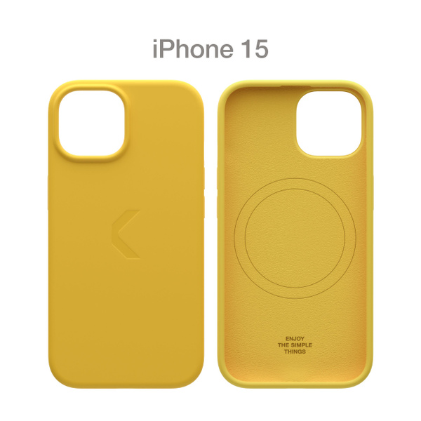 Силиконовый чехол COMMO Shield Case для iPhone 15 с поддержкой ...