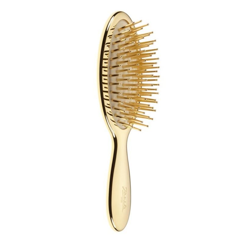 Janeke. Janeke расческа Золотая. Брашинг Janeke. Janeke Golden Brush small. Расческа Janeke Золотая щетка.