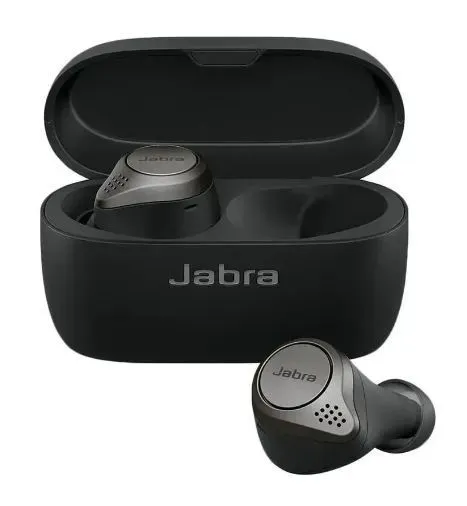 JabraНаушникибеспроводныесмикрофономJabraElite75T,USBType-C,черный