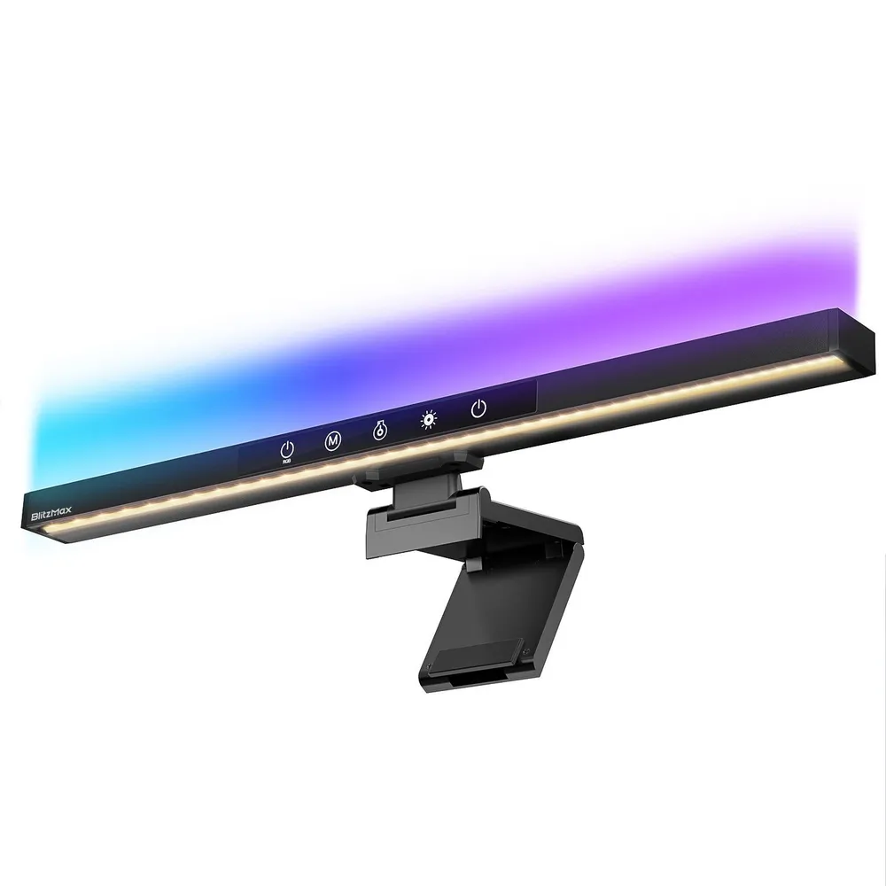 Умная светодиодная лампа для монитора BlitzMax BM CS1 RGB Monitor Light ...