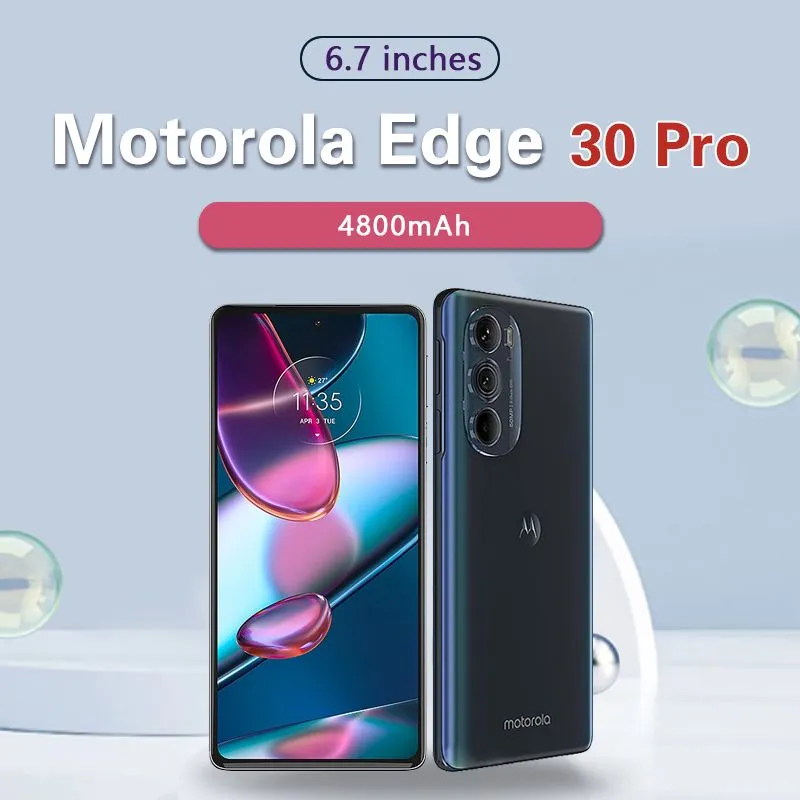 MotorolaСмартфонEdge30Pro8/128ГБ,синий