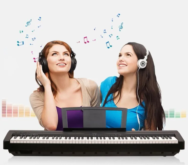 Электрическое пианино Yamaha P48B профессиональная портативная 88 ...