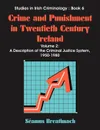 Crime and Punishment in Twentieth Century Ireland. Volume 2, A Description of The Criminal Justice System, 1950-1980 - Seamus Breathnach